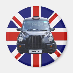 Londoner Schwarztaxidienst Magnet