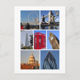 Londoner Sehenswürdigkeiten 2 Postkarte
