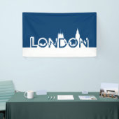 Londoner Silhouette Banner (Messeveranstaltung)