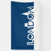 Londoner Silhouette Banner (Vertikal)