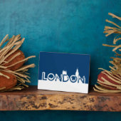 Londoner Silhouette Fotoplatte (Seite)