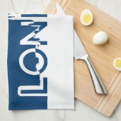 Londoner Silhouette Handtuch (Viertel Falte)