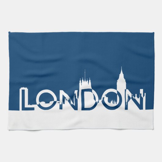 Londoner Silhouette Handtuch (Horizontal)