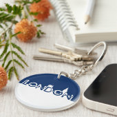 Londoner Silhouette Schlüsselanhänger (Vorderseite rechts)