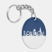 Londoner Silhouette Schlüsselanhänger (Vorderseite links)