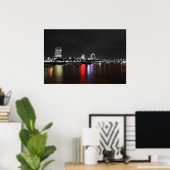 Londoner Skyline-Farbpalette Poster (Heimbüro)
