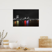 Londoner Skyline-Farbpalette Poster (Küche)
