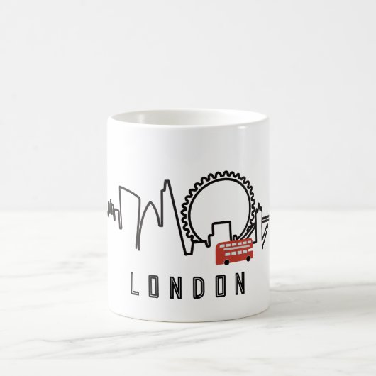 Londoner Skyline Kaffeetasse (Mittel)