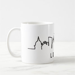 Londoner Skyline Kaffeetasse