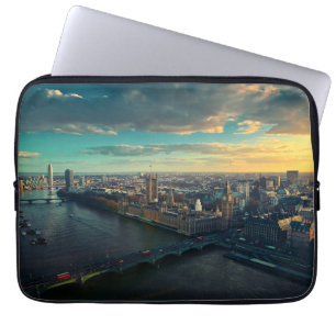 Londoner Skyline Laptopschutzhülle