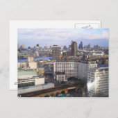 Londoner Skyline Postkarte (Vorne/Hinten)