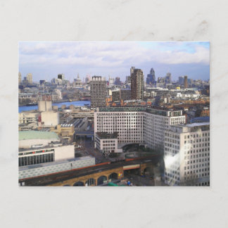 Londoner Skyline Postkarte