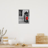 Londoner Soldat auf Parade-Poster Poster (Küche)