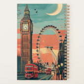 Londoner Sonnenuntergangsplaner Planer (Rückseite)