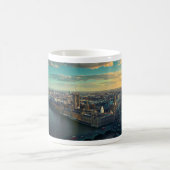Londoner Stadtbild mit Sunset Kaffeetasse (Mittel)