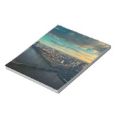 Londoner Stadtbild mit Sunset Notizblock (Rotiert)