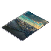 Londoner Stadtbild mit Sunset Notizblock (Linke Seite)