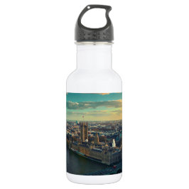 Londoner Stadtbild mit Sunset Trinkflasche