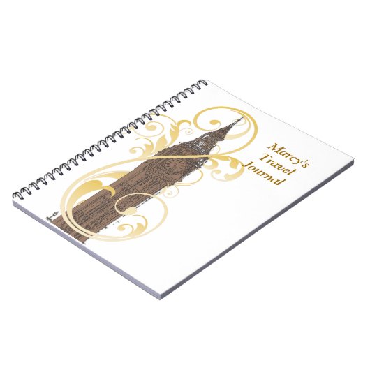 Londoner Szenen Notizblock (Linke Seite)