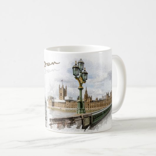 Londoner Tasse (VorderseiteRechts)