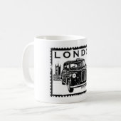 Londoner Taxi Kaffeetasse (Vorderseite Links)