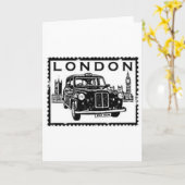 Londoner Taxi Karte (Gelbe Blume)