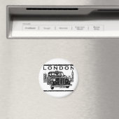 Londoner Taxi Magnet (In Situ (Geschirrspüler))