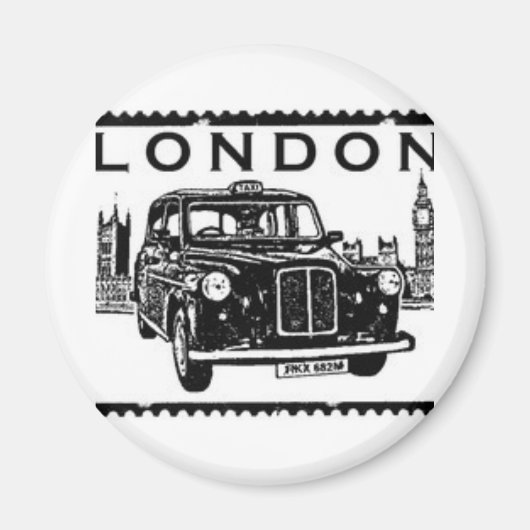 Londoner Taxi Magnet (Vorne)