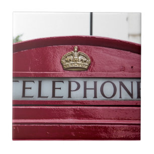 Londoner Telefonkabine Red Fliese