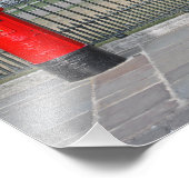 Londoner Telefonkabine und Postbox Fotodruck (Ecke)