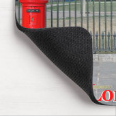Londoner Telefonkabine und Postbox Mousepad (Ecke)