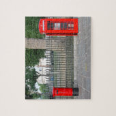 Londoner Telefonkabine und Postbox Puzzle (Vertikal)