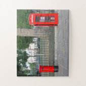 Londoner Telefonkabine und Postbox Puzzle (Vertikal)