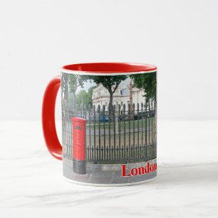 Londoner Telefonkabine und Postbox Tasse