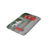 Londoner Telefonzelle Badematte (Schrägansicht)