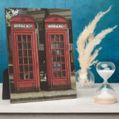 Londoner Telefonzelle Fotoplatte (Seite)