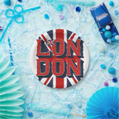 Londoner Teller für Flaggenpapiere (Party)