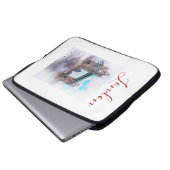 Londoner Tower Bridge Computer Laptop Sleeve (Vorne Knopf)