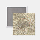 Londoner Umgebungen Magnet (Vorderseite/Rückseite)
