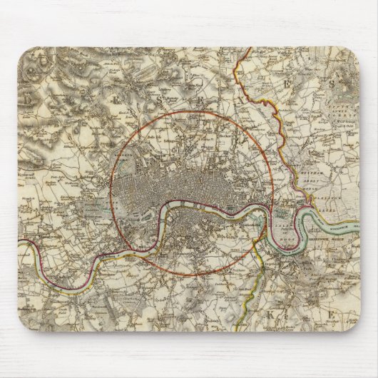 Londoner Umgebungen Mousepad (Vorne)