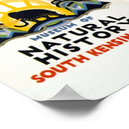 Londoner Untergrund 1908-1933 Poster (Ecke)