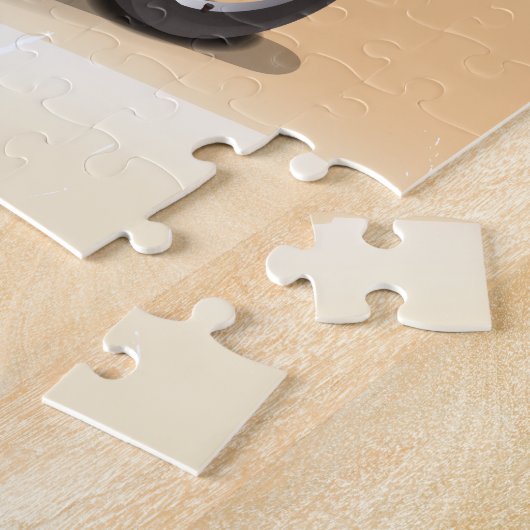 Londoner Vintag Scooter Gewerkschaft Jack Reisepla Puzzle (Seite)