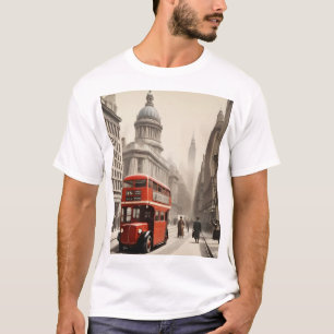 Londoner Vintage-Poster T-Shirt