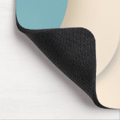 Londoner Vintages Reiseplakat. Mousepad (Ecke)
