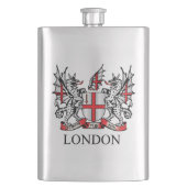 Londoner Wappen Flachmann (Vorderseite)