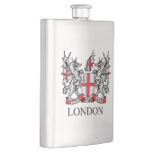 Londoner Wappen Flachmann (Rechts)