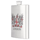 Londoner Wappen Flachmann (Links)