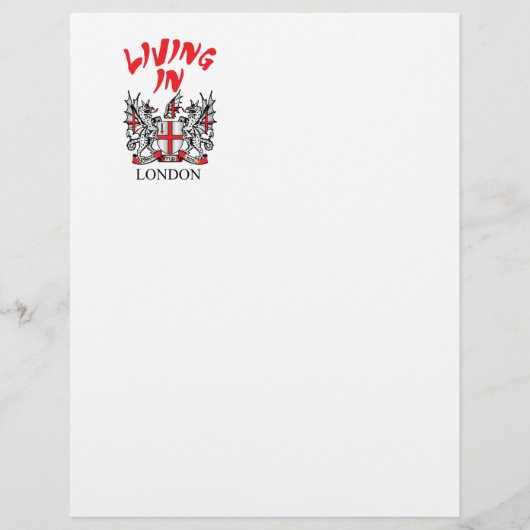 Londoner Wappen Flyer (Vorne)