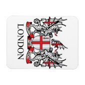 Londoner Wappen Magnet (Horizontal)