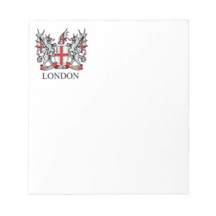 Londoner Wappen Notizblock